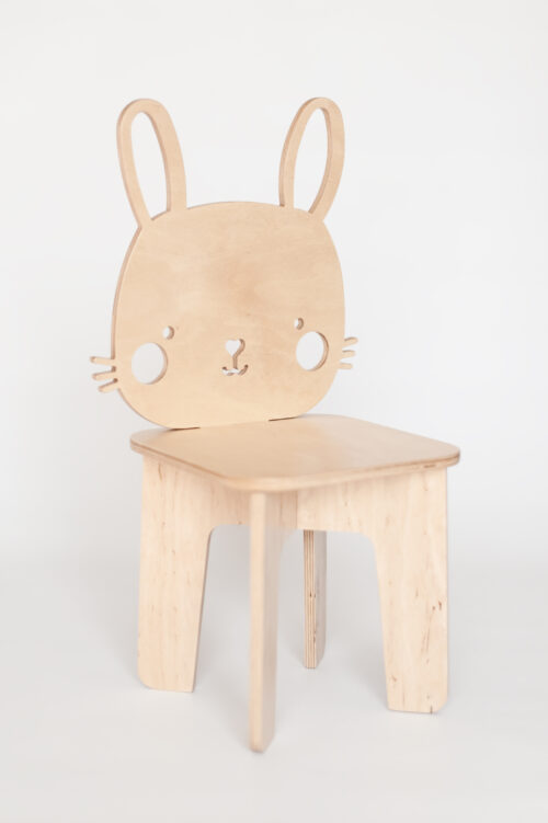 krzesło dla dzieci królik